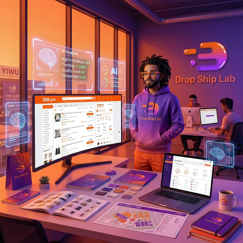 AI assisted product sourcing hub