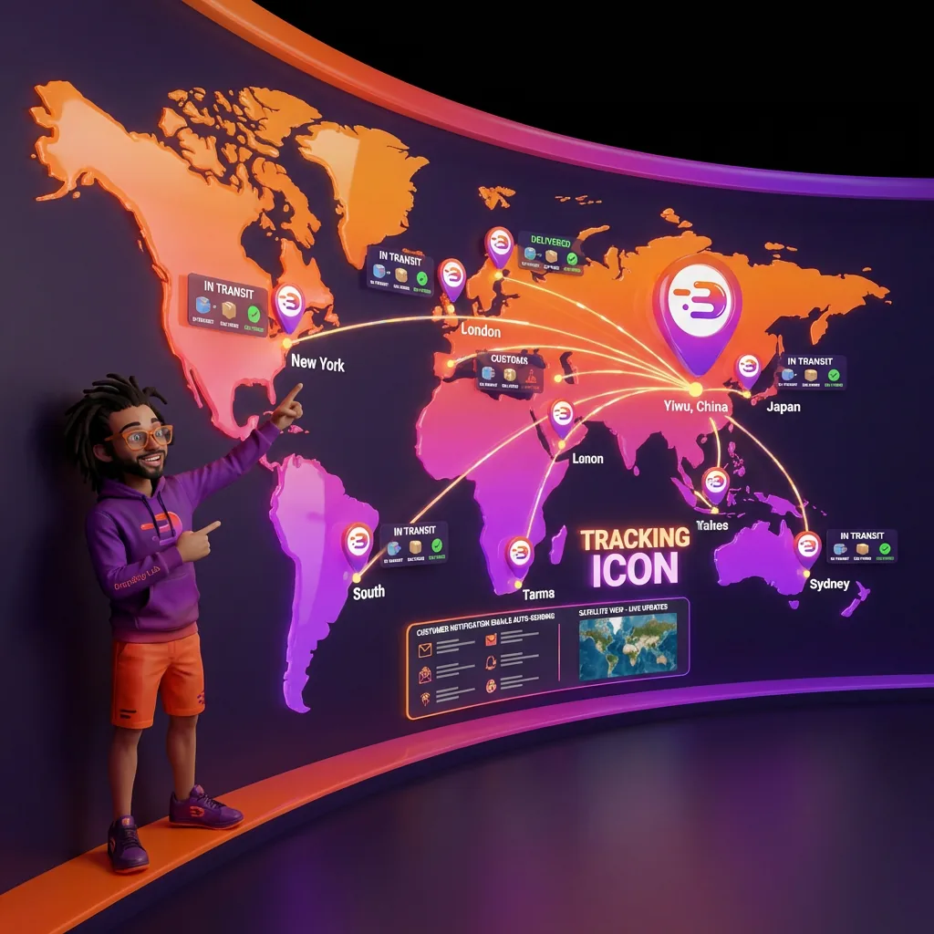 Global tracking command dashboard