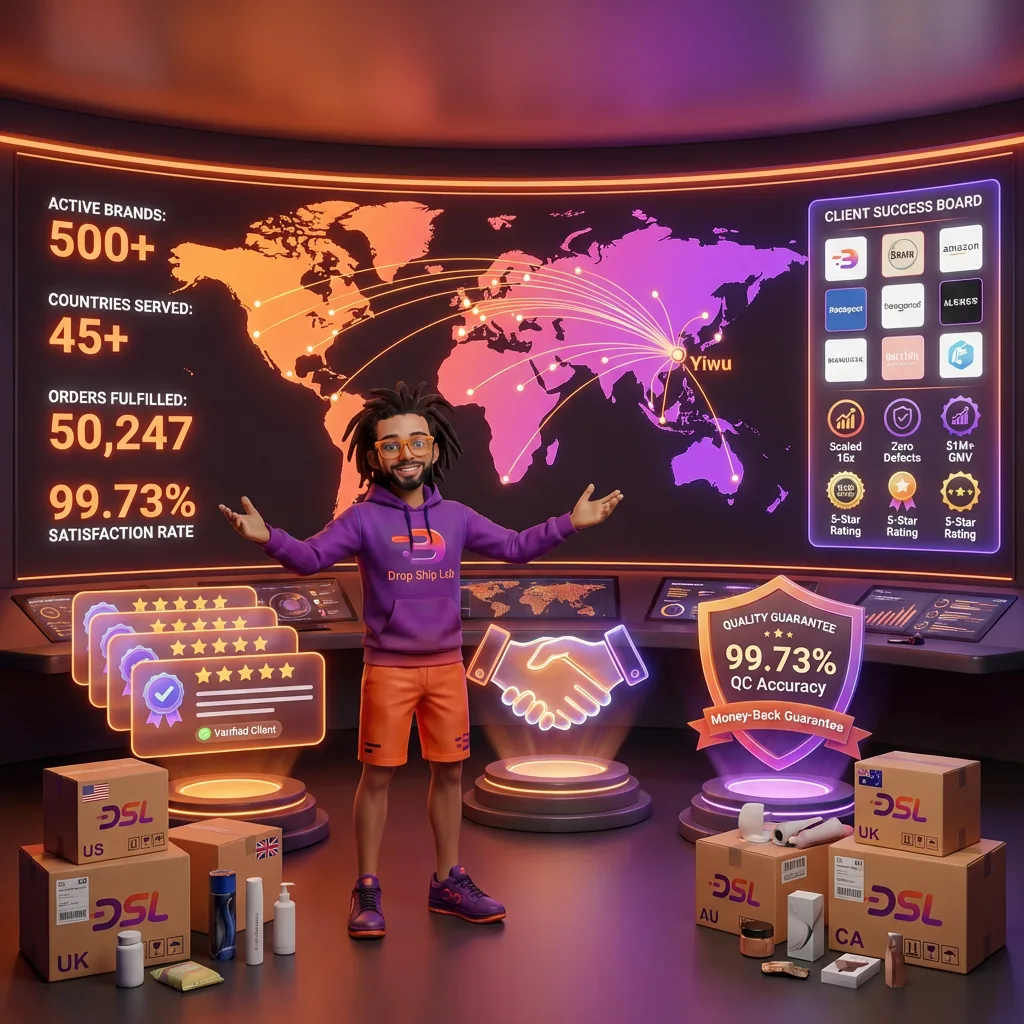 Global dropshipping network command center