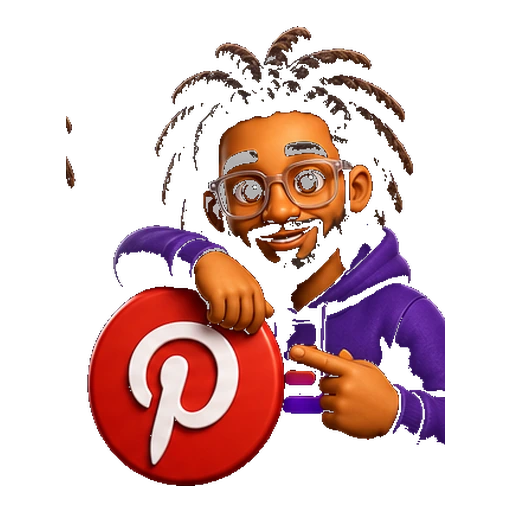 Drop Ship Lab Hamza mascot Pinterest social icon